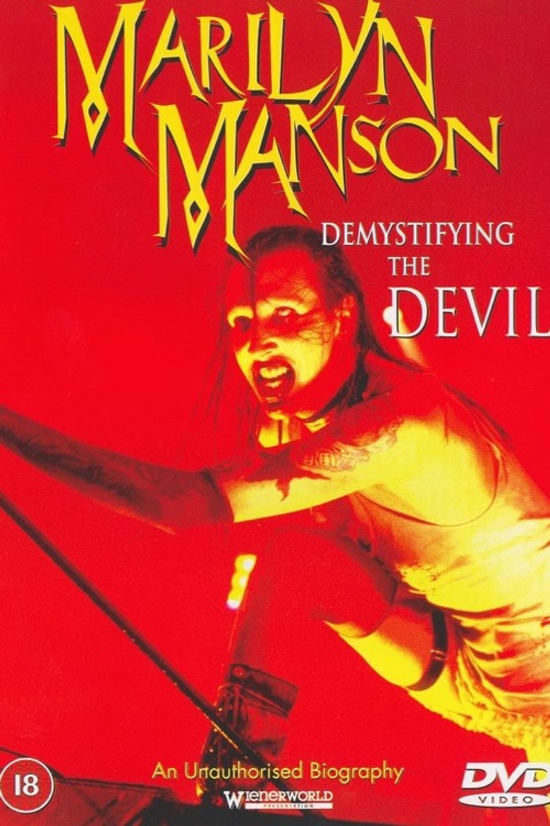 Demystifying the Devil: Biography Marilyn Manson poster background