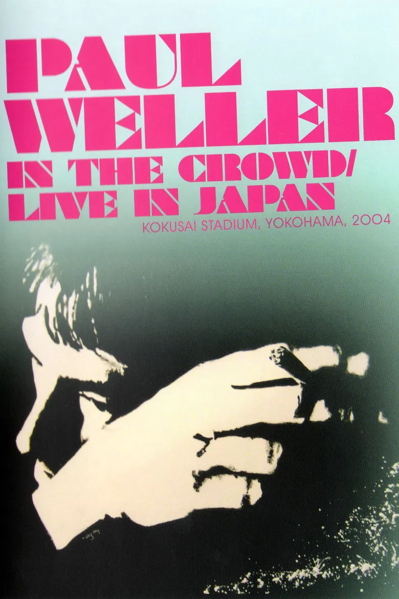 Paul Weller: In the Crowd / Live in Japan poster background