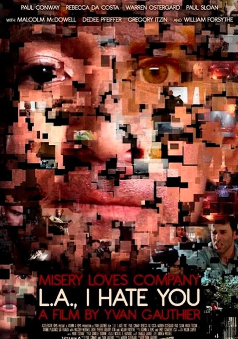 L.A., I Hate You poster background