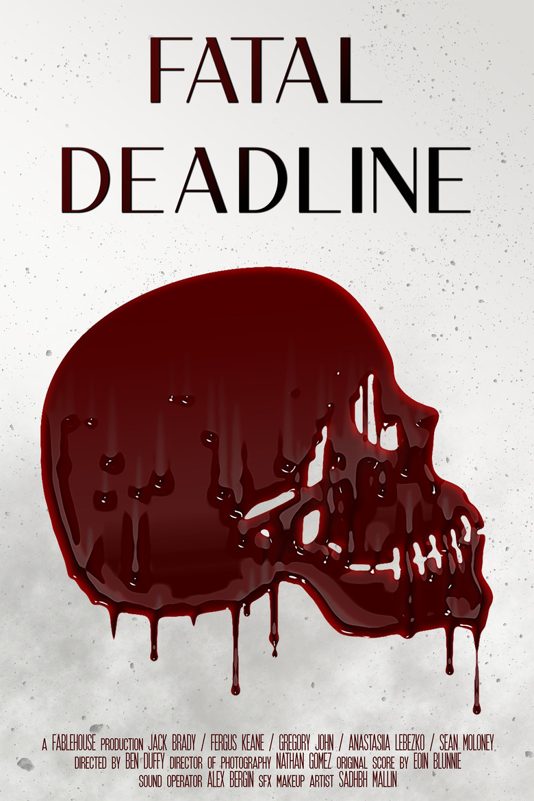 Fatal Deadline poster background
