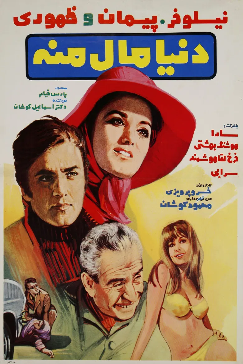 The world is mine poster background