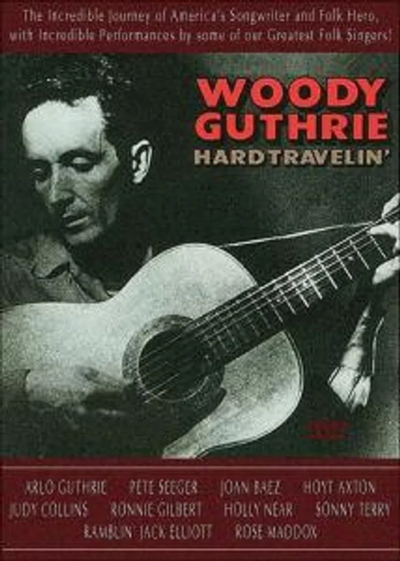 Woody Guthrie: Hard Travelin' poster background