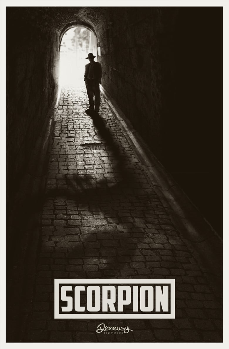 Scorpion poster background