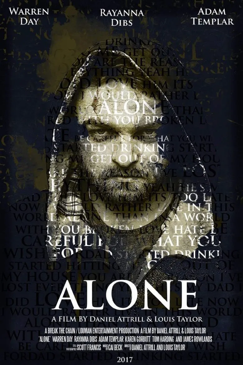 Alone poster background