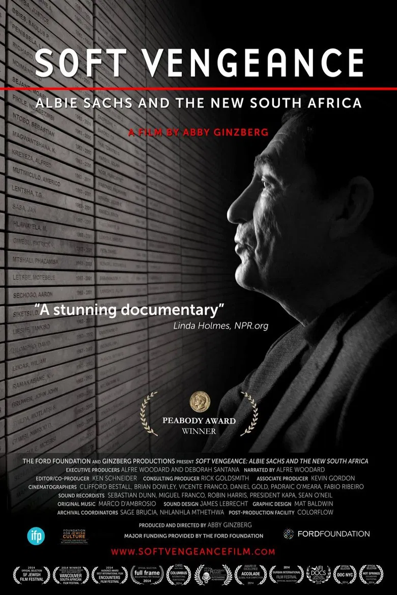 Soft Vengeance: Albie Sachs and the New South Africa poster background