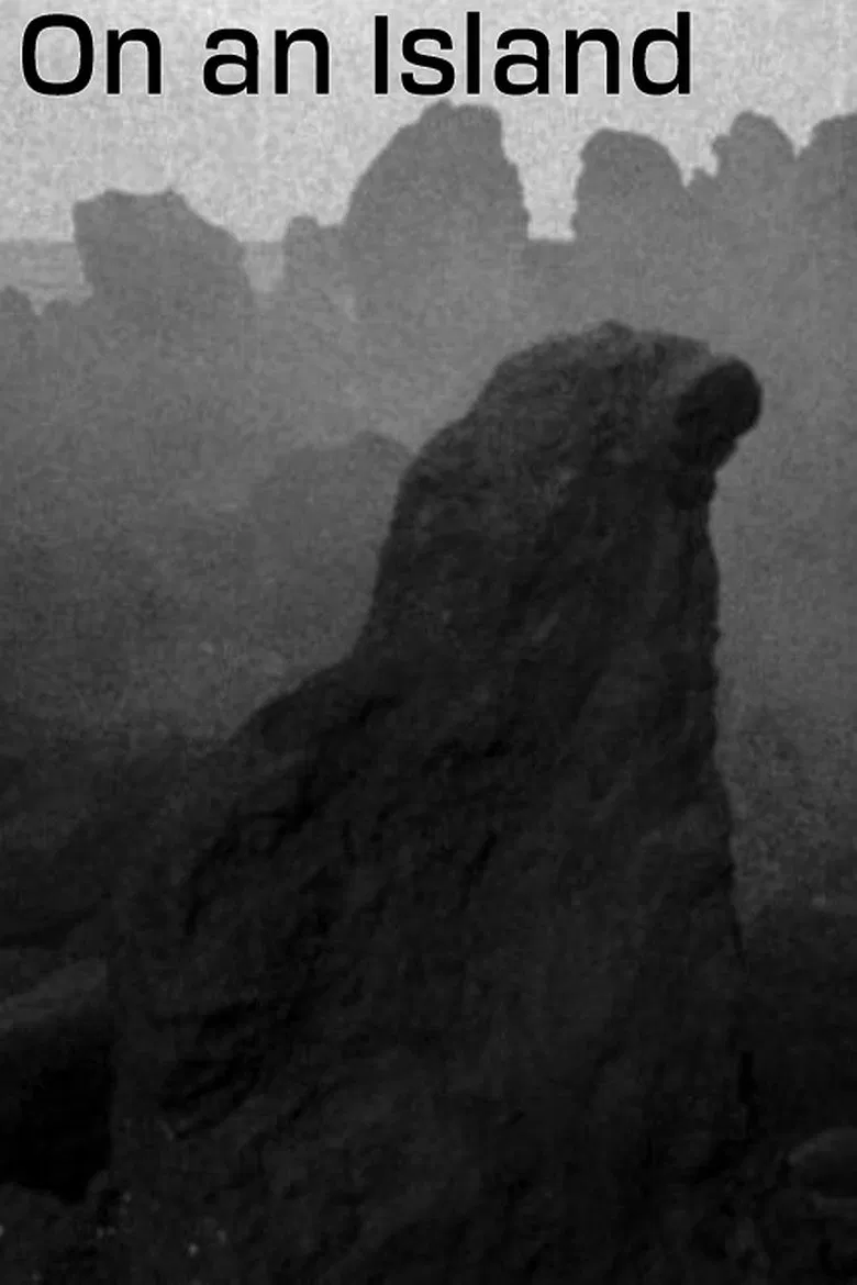 On an Island poster background