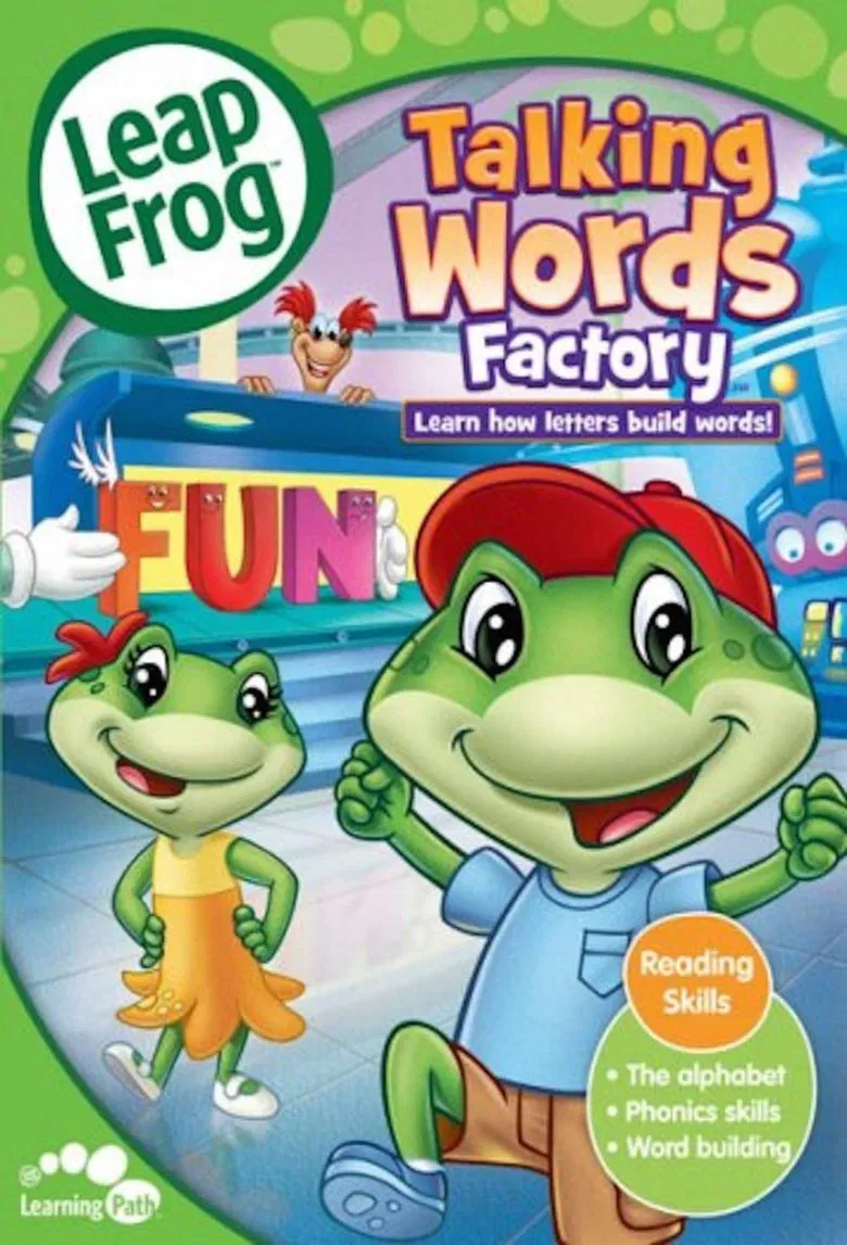 LeapFrog: Talking Words Factory poster background