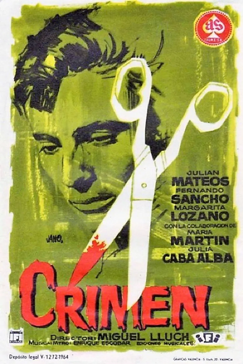 Crimen poster background