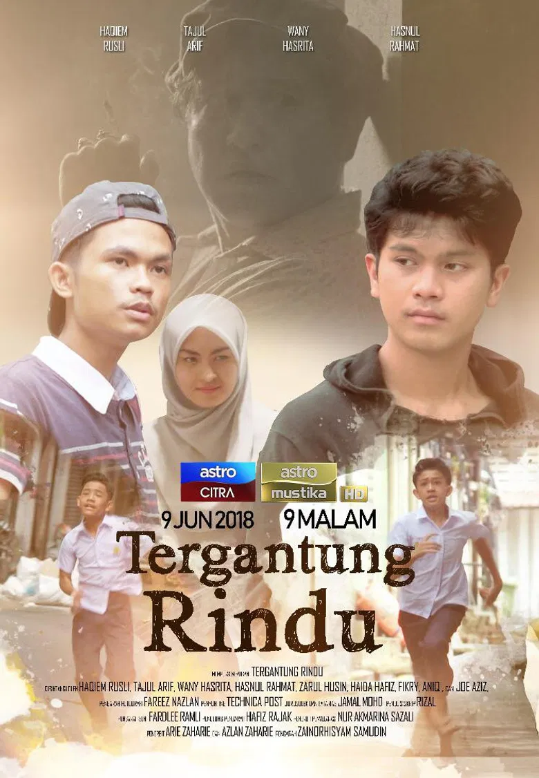 Tergantung Rindu poster background