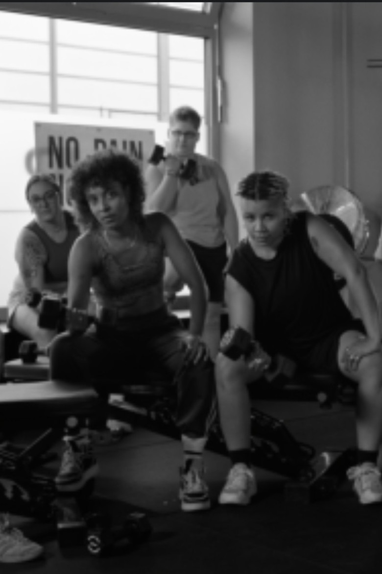 Hanteln für Heten poster background