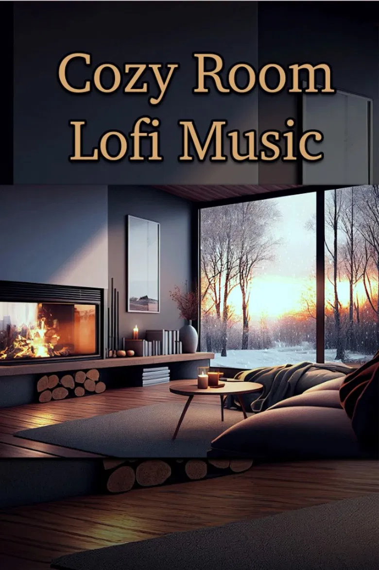 Cozy Room Lofi Music poster background
