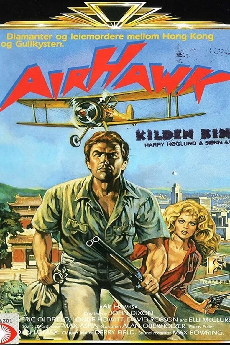 Air Hawk poster background