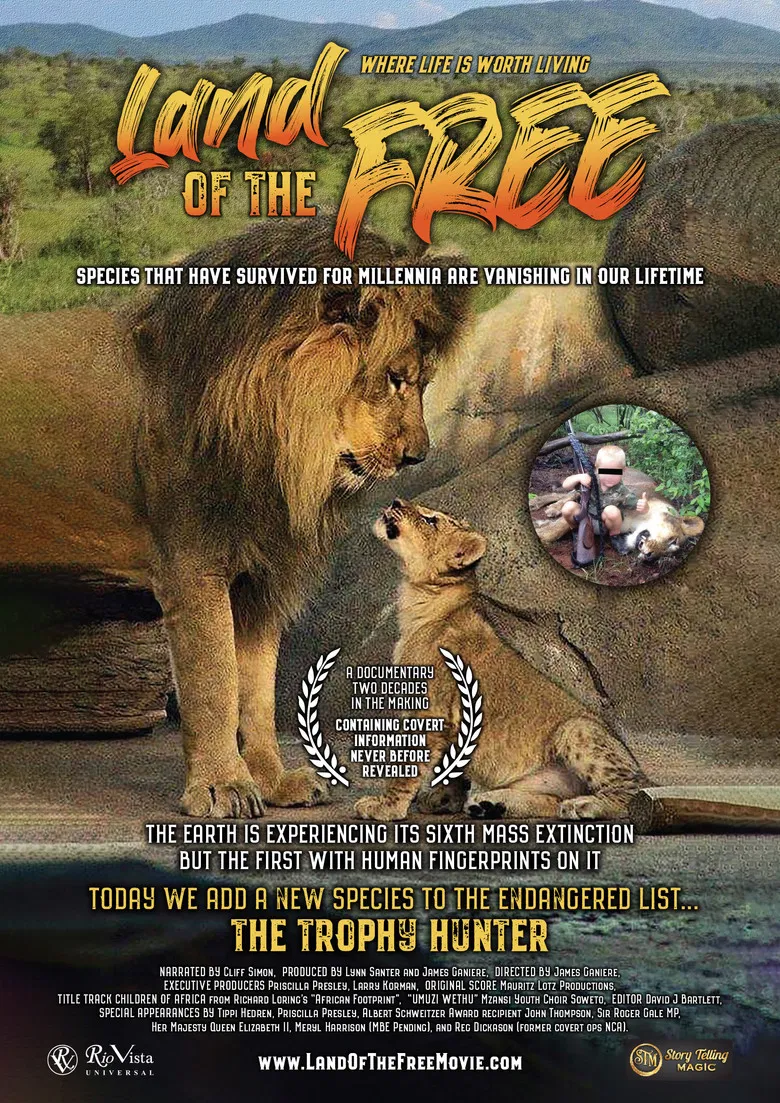 Land of the Free: Animal Trafficking Redefined poster background