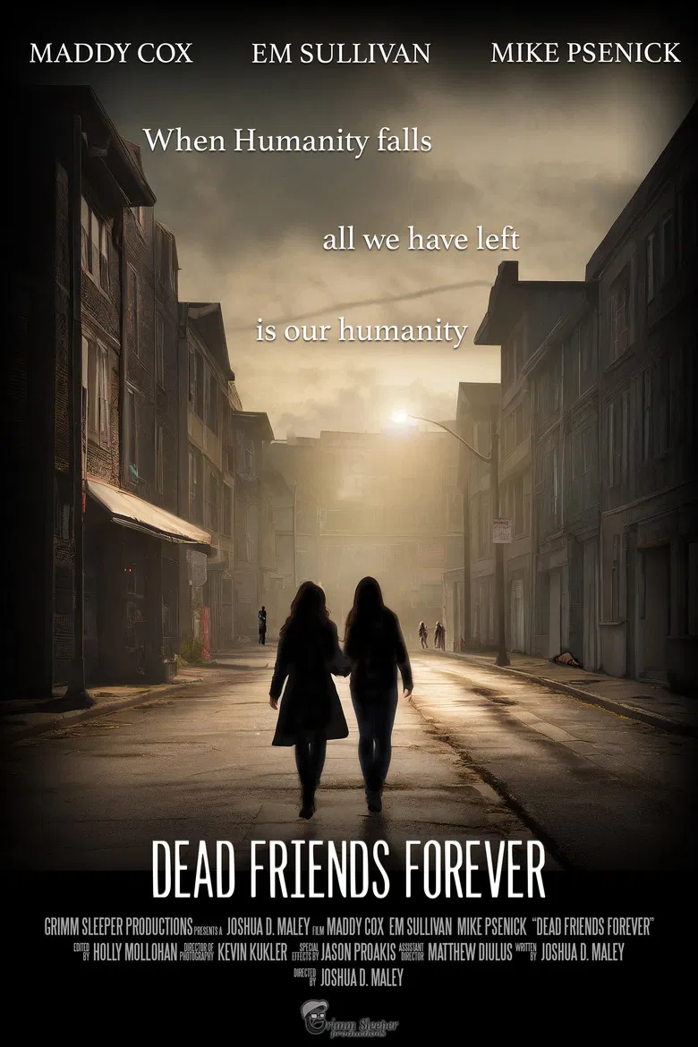 Dead Friends Forever poster background