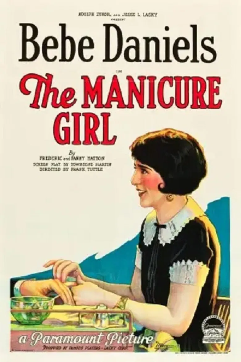 The Manicure Girl poster background