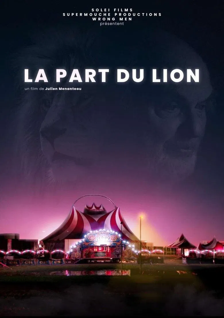 La part du lion poster background