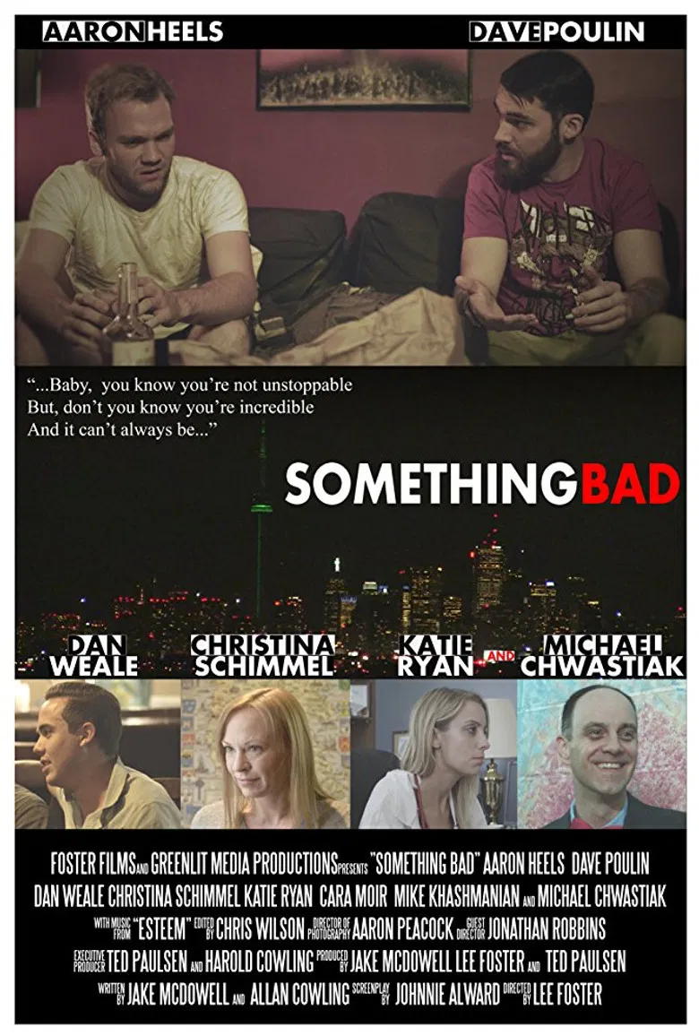 Something Bad poster background