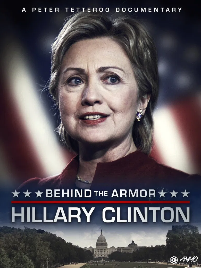 Hillary Clinton Behind the Armor poster background