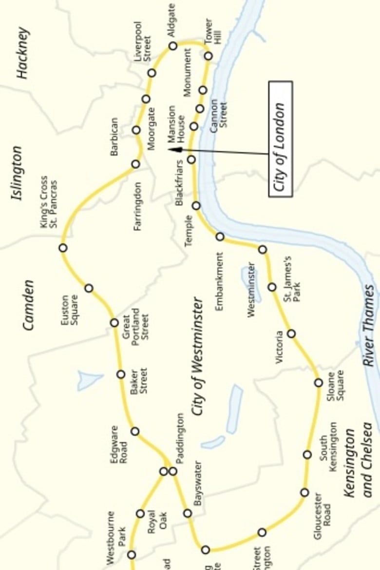 Circle/Line poster background