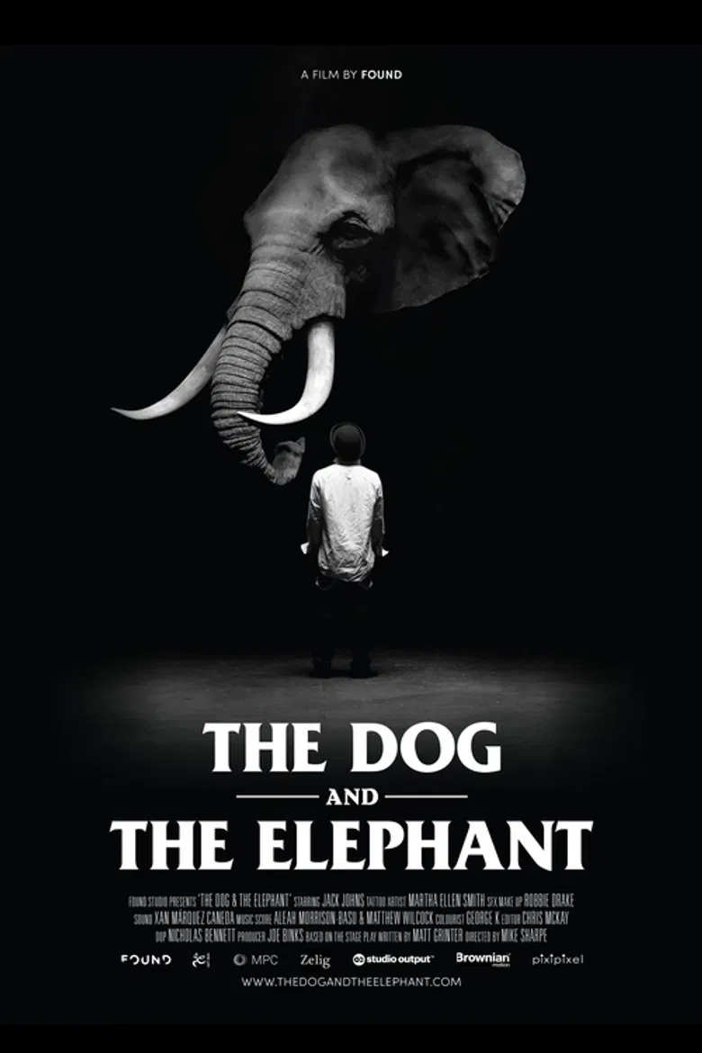 The Dog and the Elephant poster background