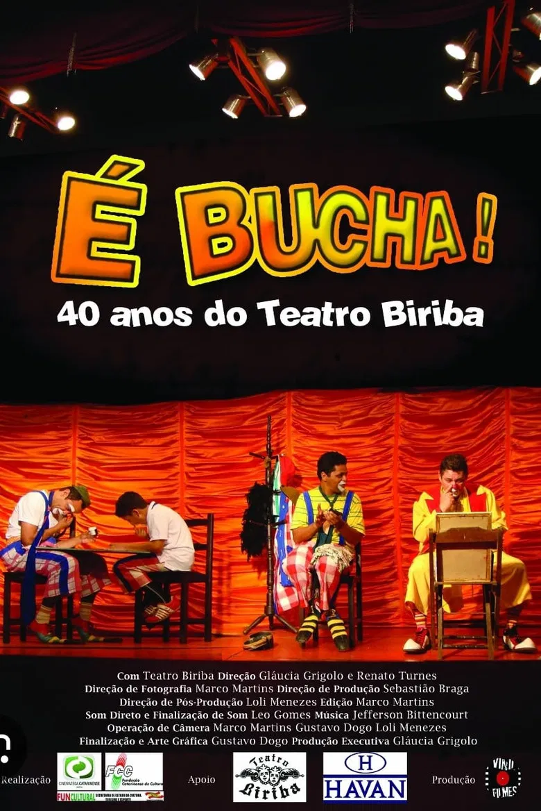É Bucha! 40 anos do Teatro Biriba poster background
