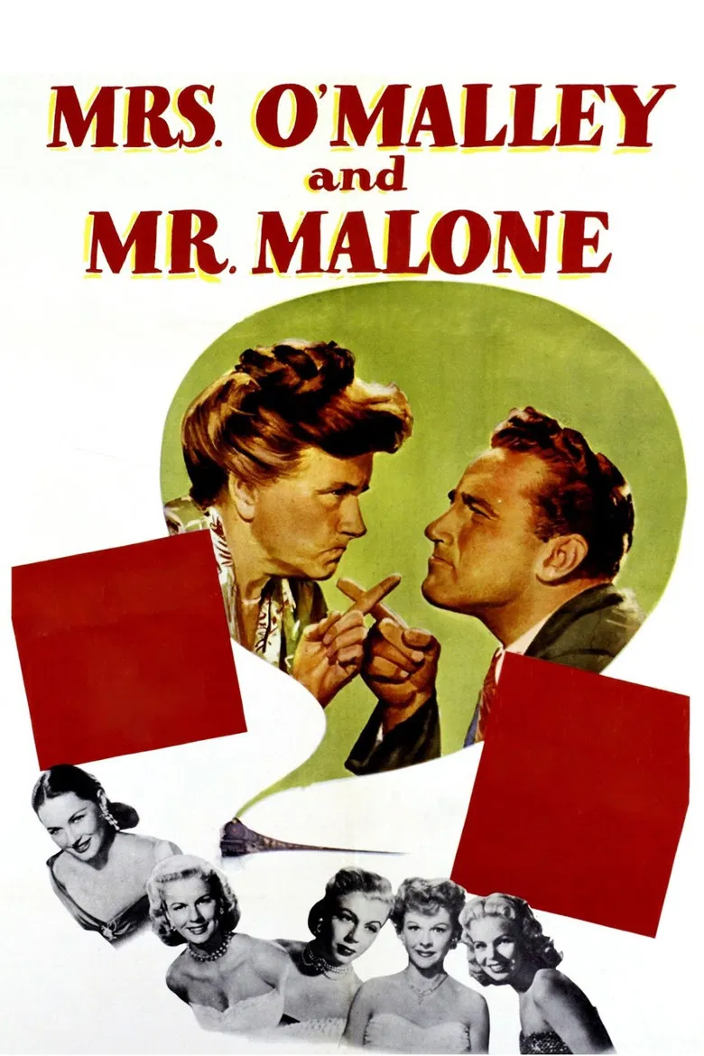 Mrs. O'Malley and Mr. Malone poster background