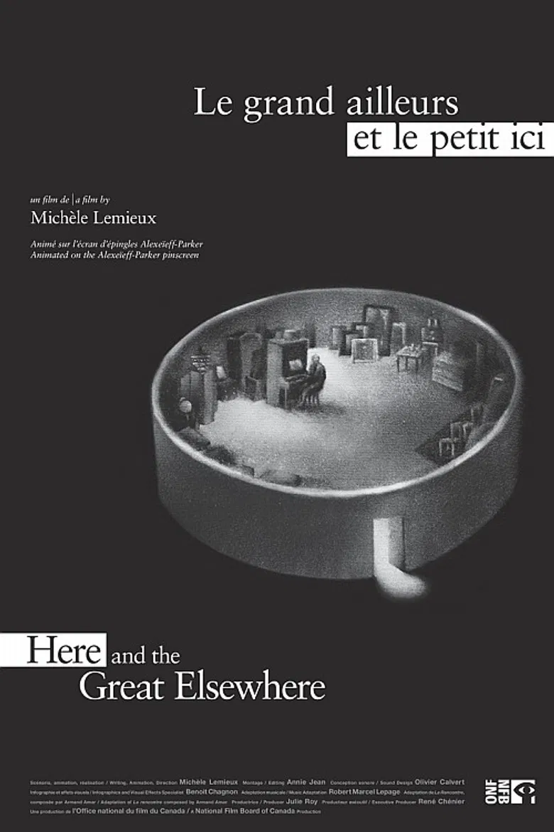 Here and the Great Elsewhere poster background