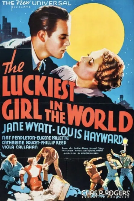The Luckiest Girl in the World poster background