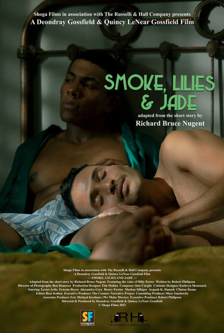 Smoke, Lilies and Jade poster background