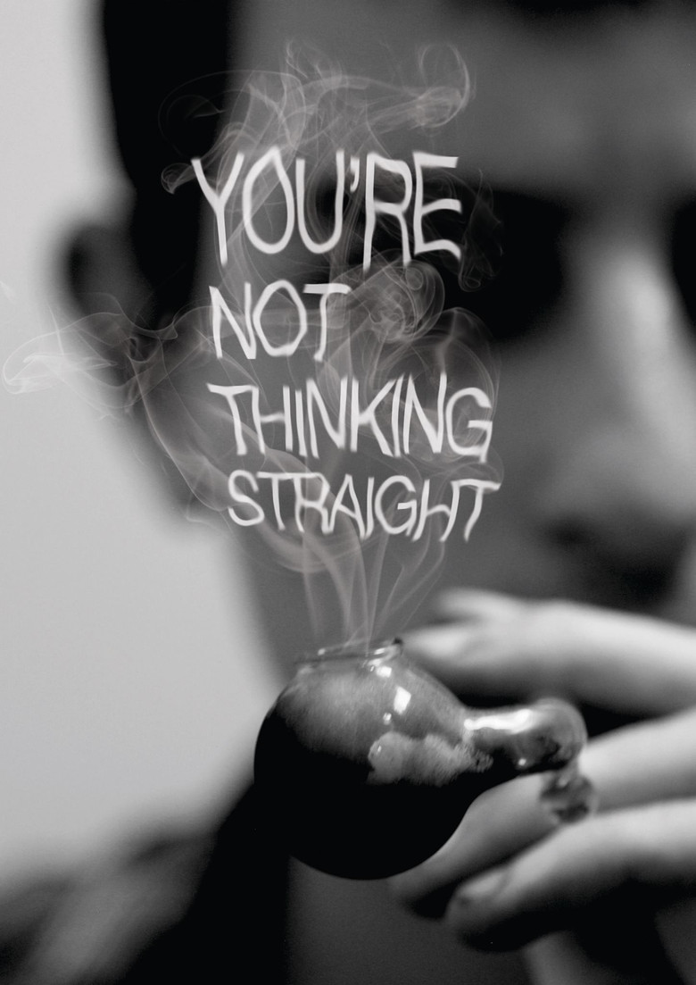 You're Not Thinking Straight poster background