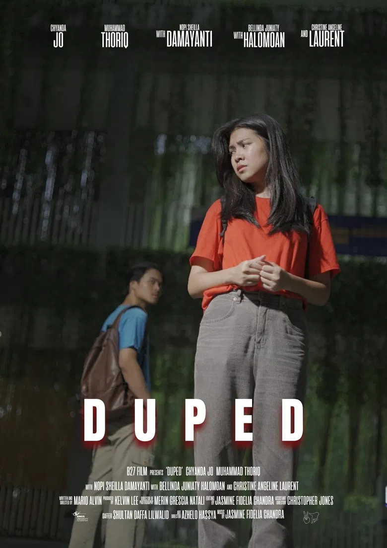 Duped poster background