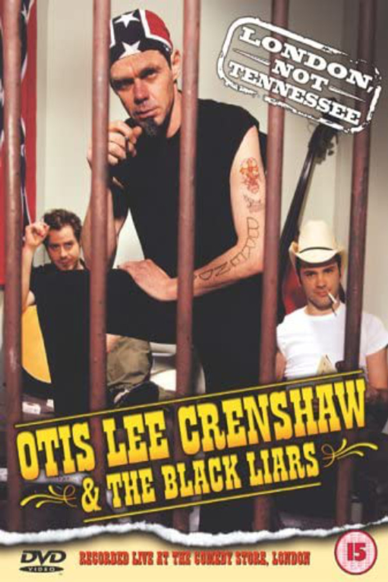 Otis Lee Crenshaw & The Black Liars: London, Not Tennessee poster background