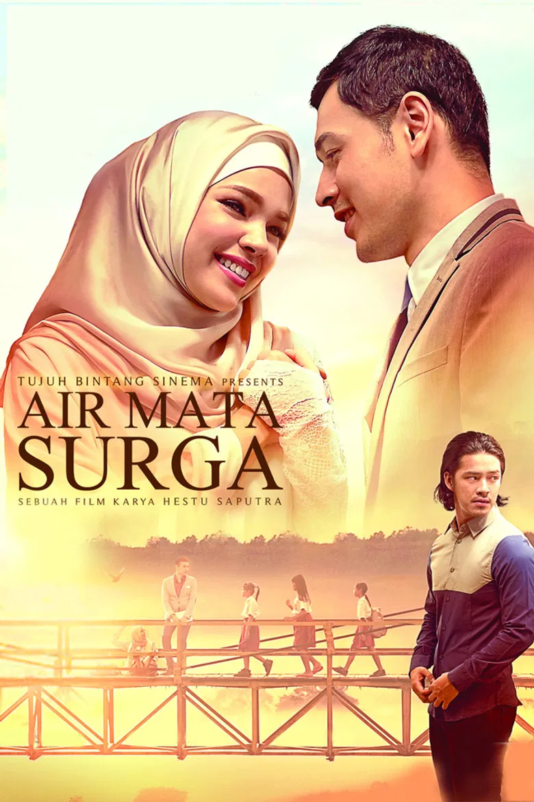 Air Mata Surga poster background