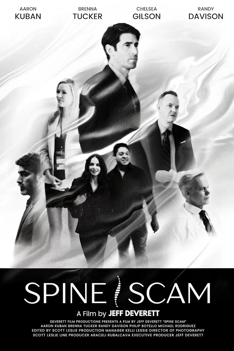 Spine Scam poster background