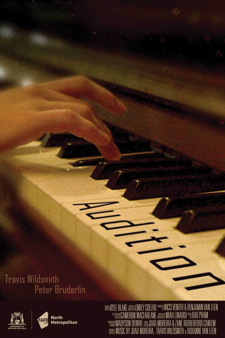 Audition poster background