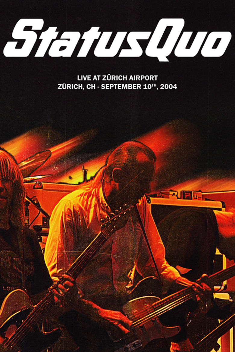 Status Quo - Live at Zurich Airport poster background