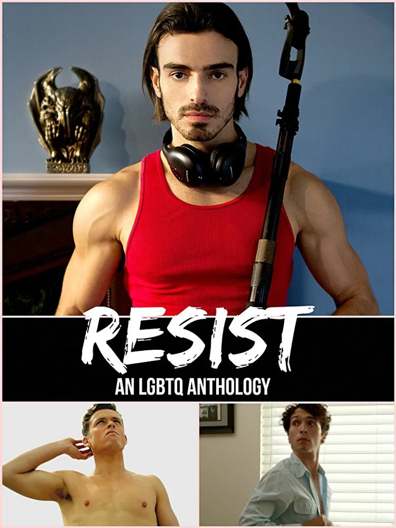 Resist: an LGBTQ Anthology poster background