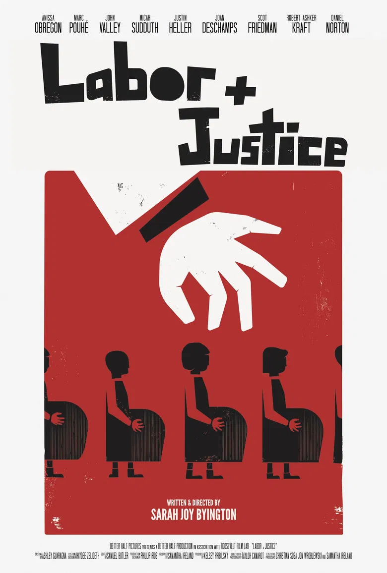 Labor + Justice poster background