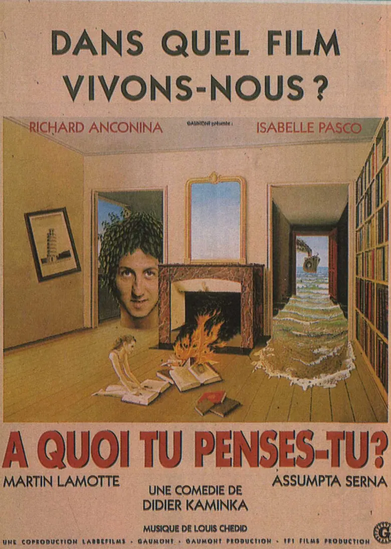 À quoi tu penses-tu ? poster background