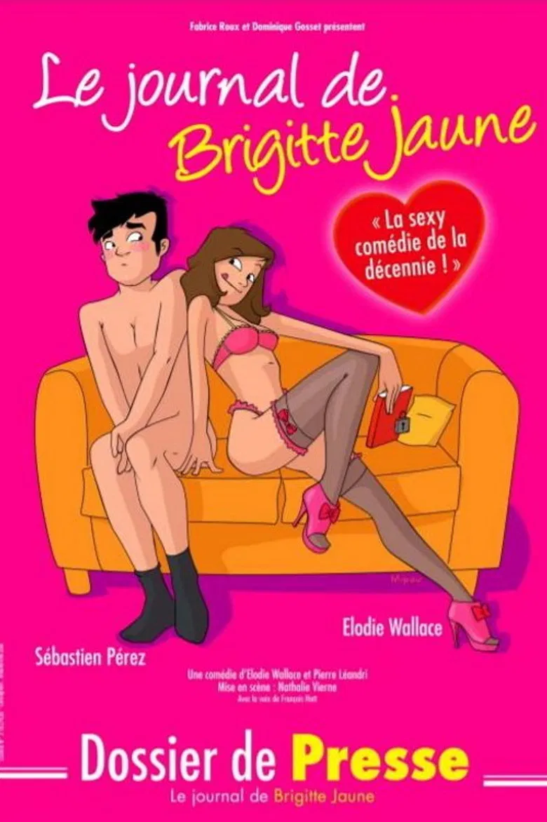 Le Journal de Brigitte Jaune poster background