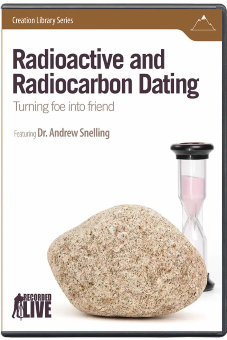 Radioactive and Radiocarbon Dating poster background