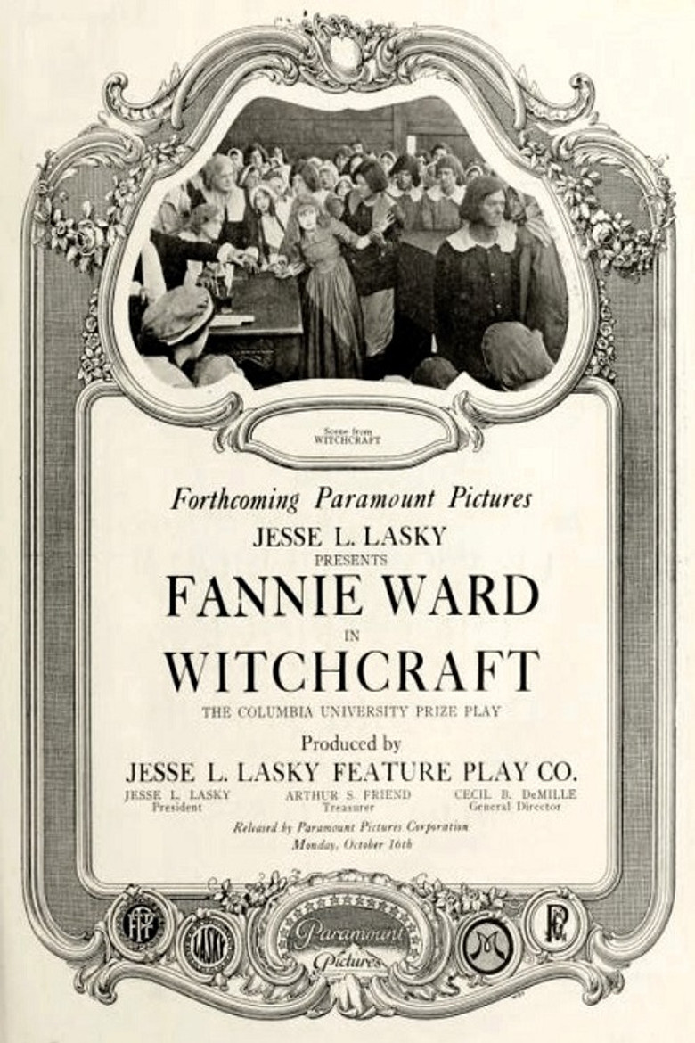 Witchcraft poster background