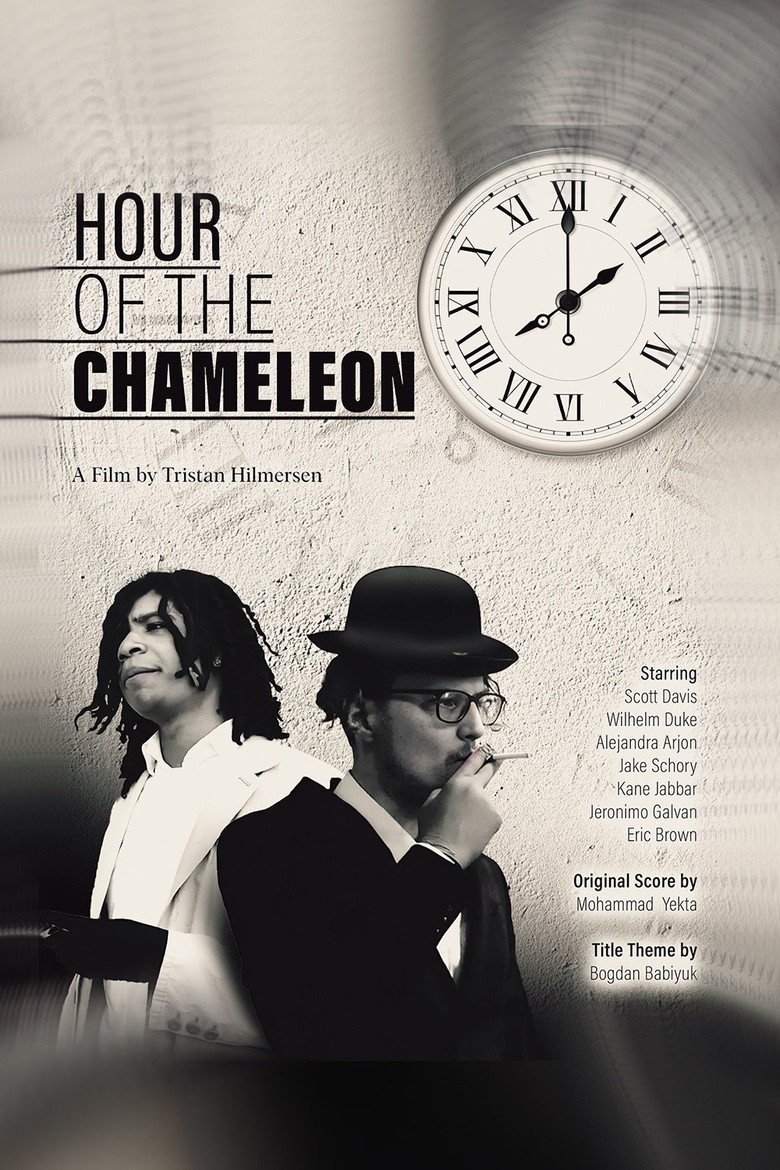 Hour Of The Chameleon poster background