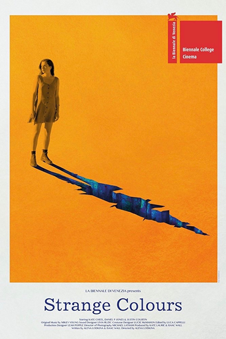 Strange Colours poster background