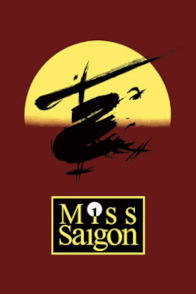 Sun & Moon - The Making of Miss Saigon and the Princess of Wales Theatre poster background
