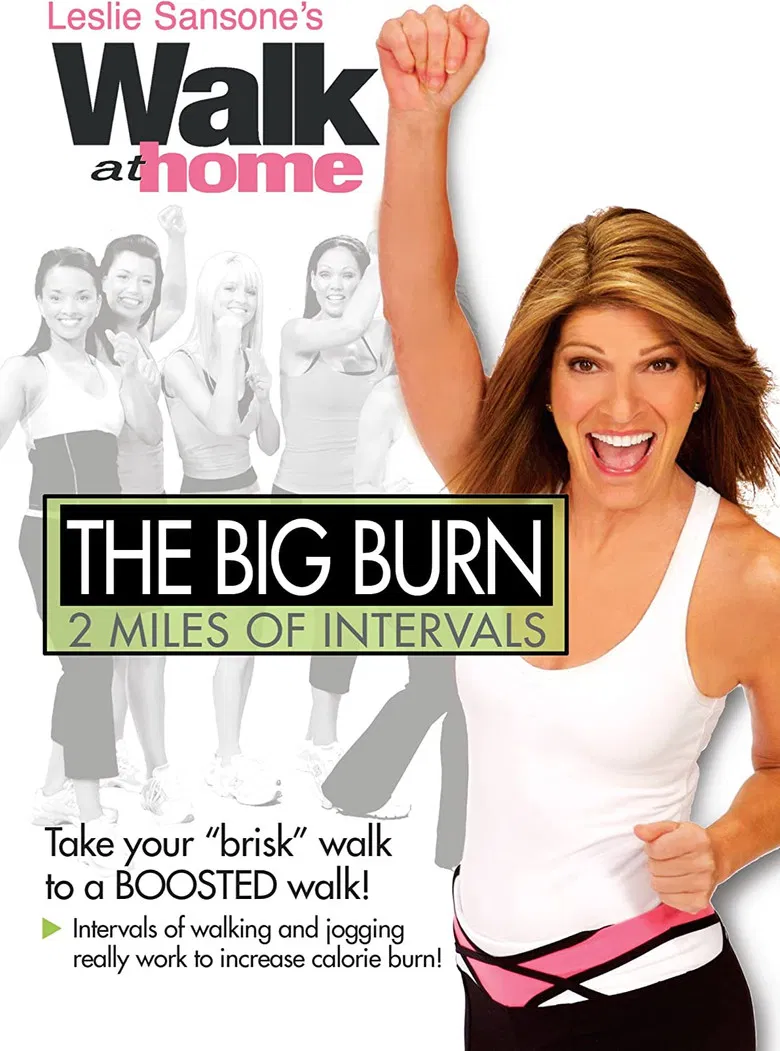 Leslie Sansone: The Big Burn: 2 Miles of Intervals poster background