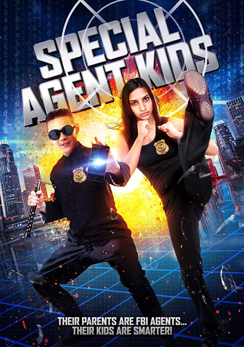 Special Agent Kids poster background