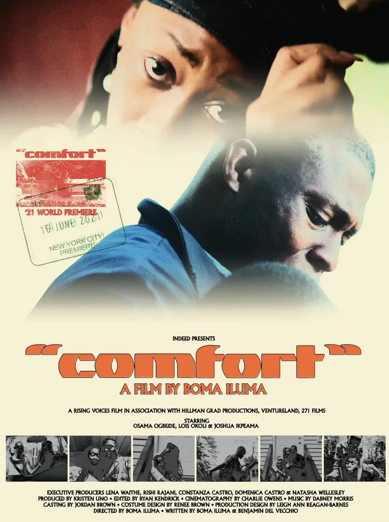 Comfort poster background