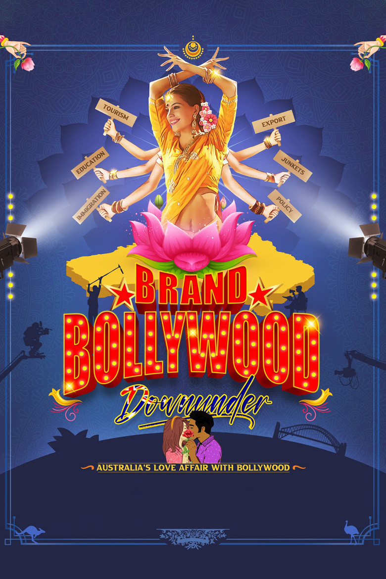 Brand Bollywood Downunder poster background