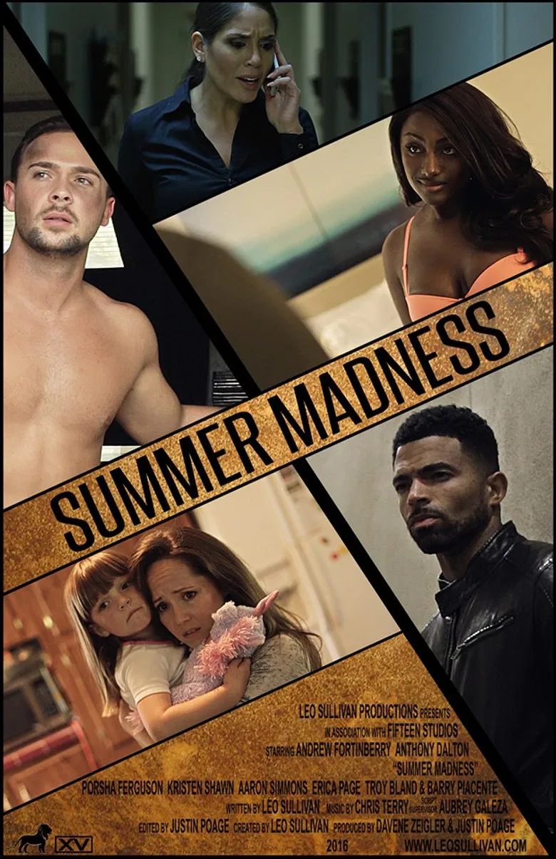 Summer Madness poster background